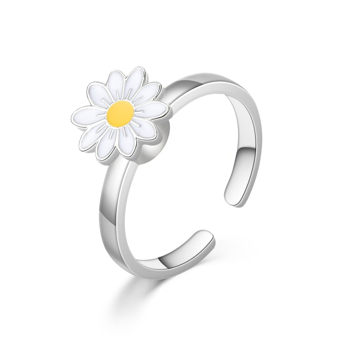 Anillo Fidget Flor