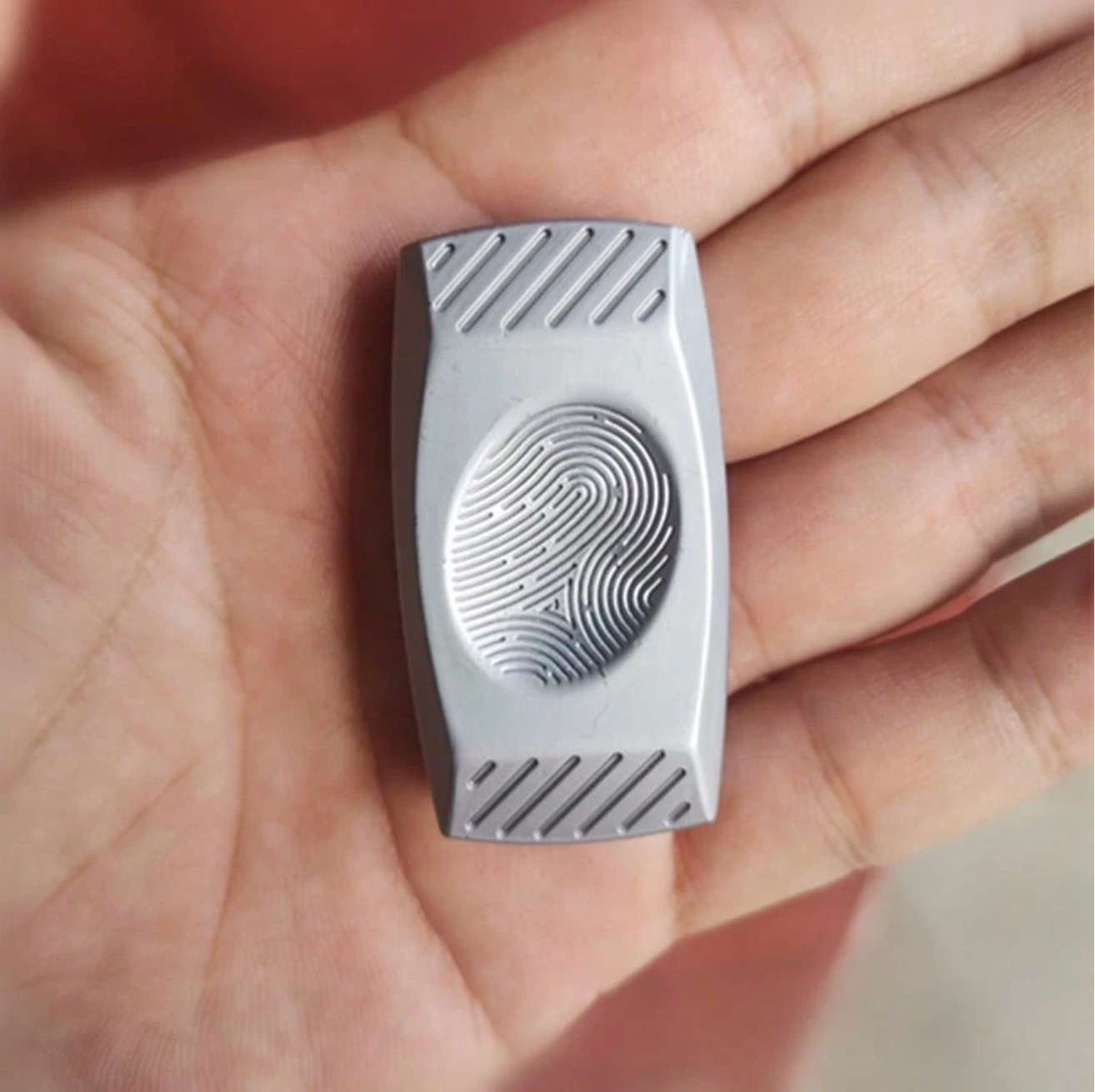 Fidget Metálico para deslizar