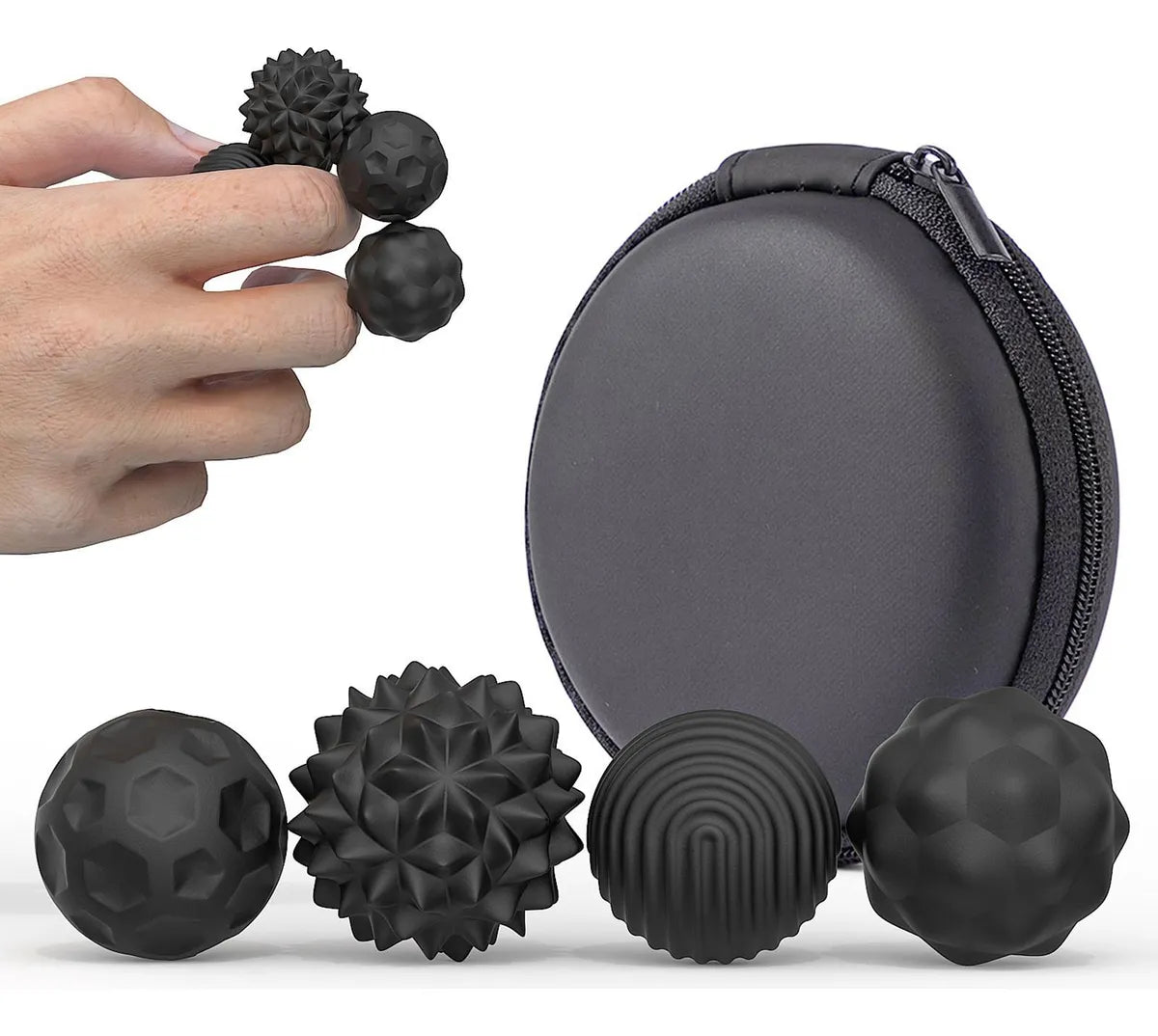 Set de 4 bolitas magnéticas sensoriales